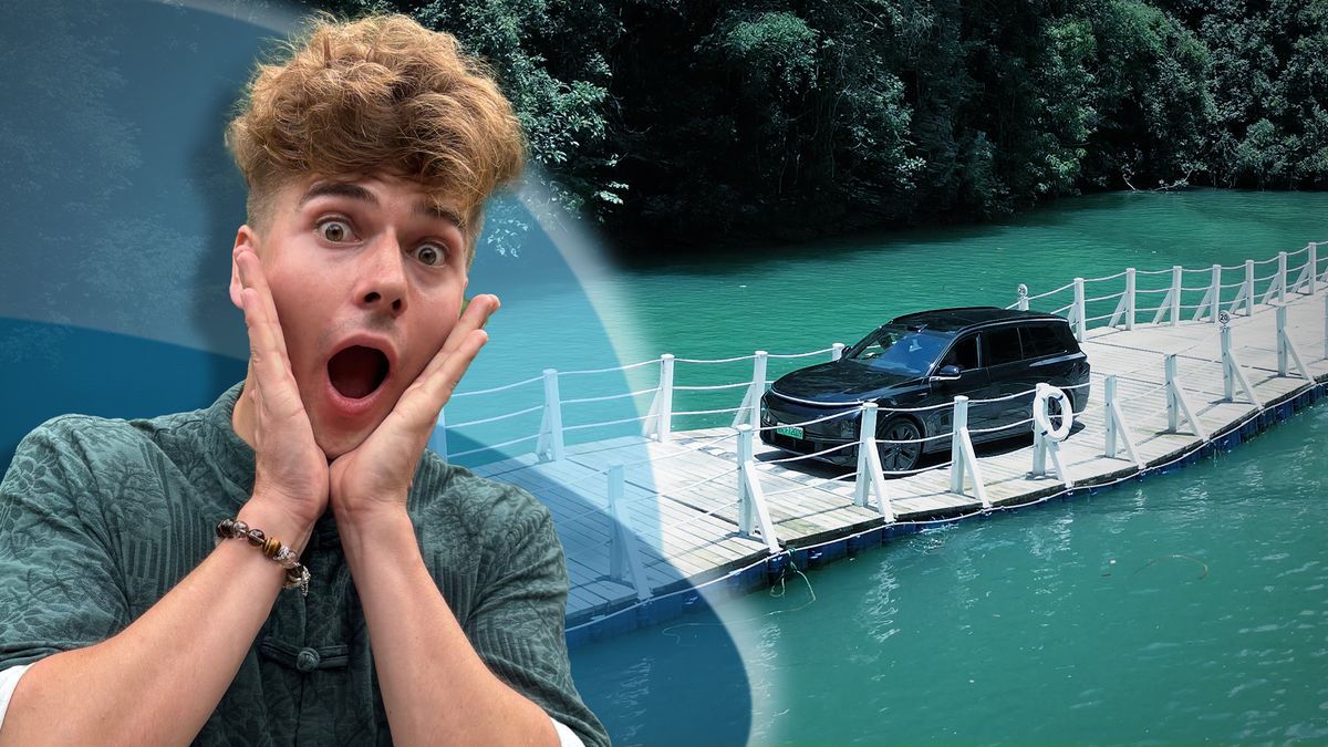 Aqua-Autobahn: Chinas schwimmende Straße