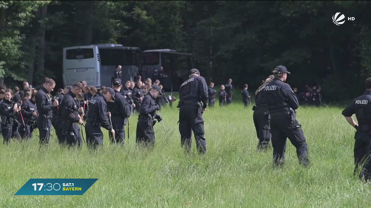 Nach Fund von Frauenleiche: Polizei durchsucht Waldstück bei Bad Aibling