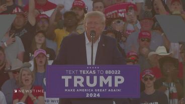 Trump hetzt auf Wahlkampfveranstaltung in Texas
