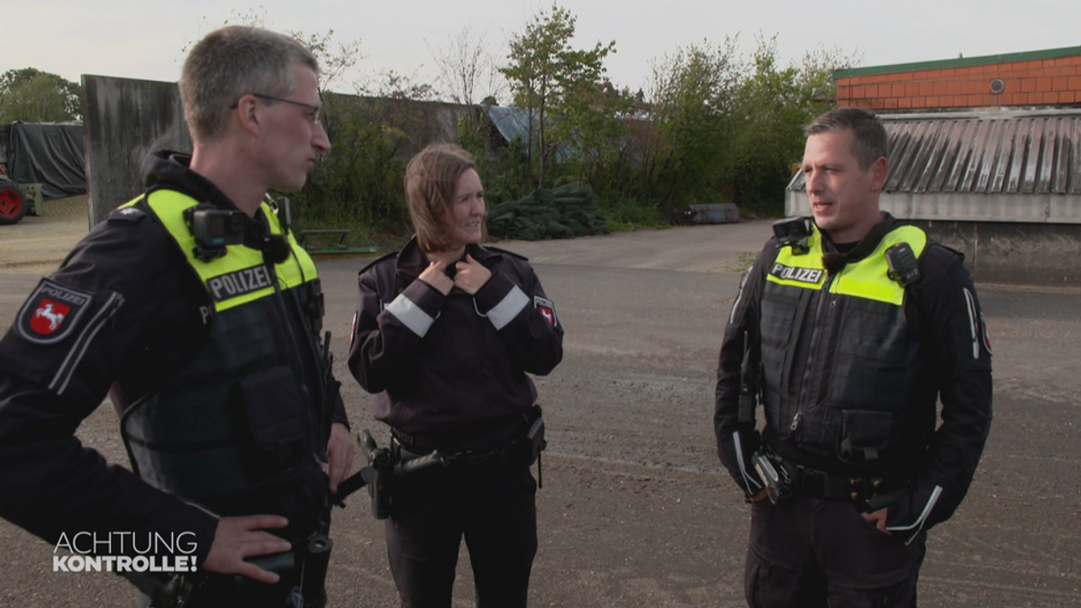 Ab auf die Waage - Autobahnpolizei Bremervörde