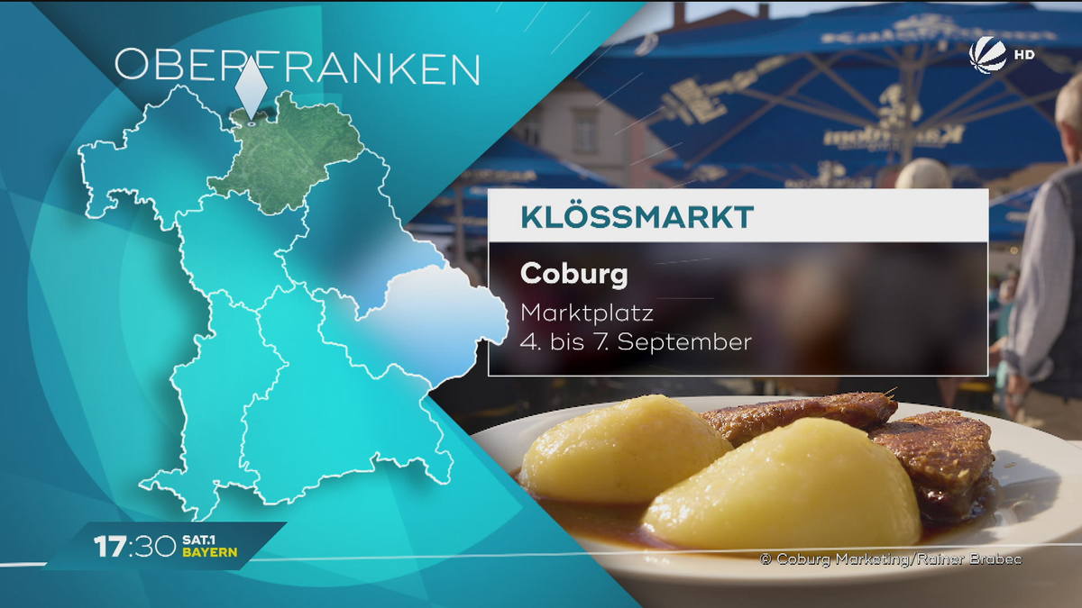 Mein Bayern erleben – Freizeittipps: Klößmarkt bis Gillamoos
