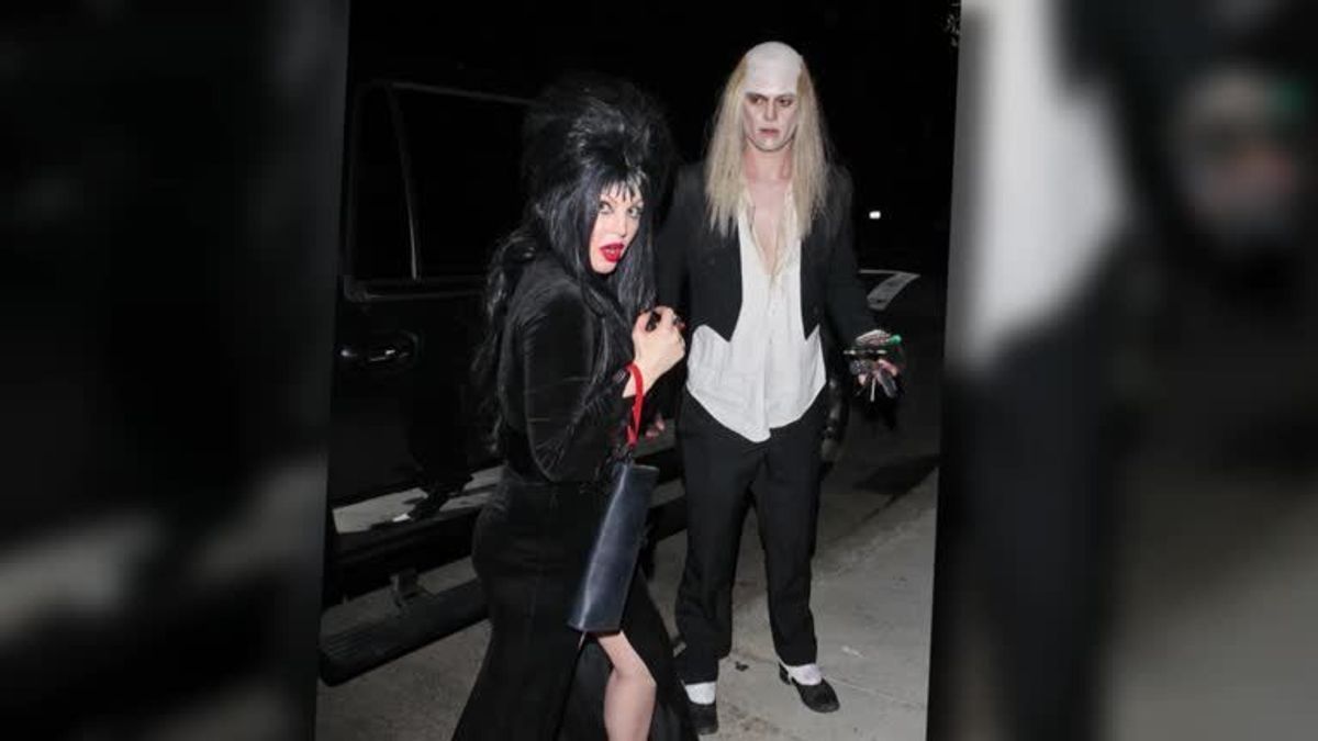 Fergie & Josh an Halloween