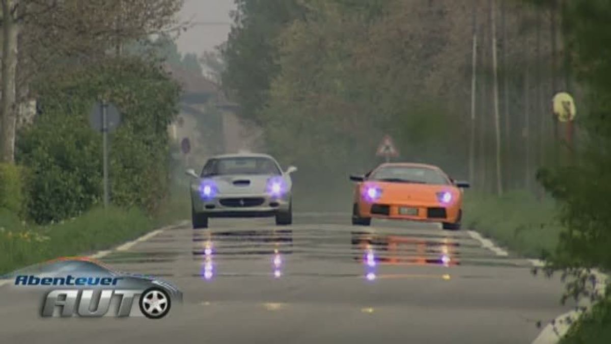 Ferrari 575 M Maranello gegen Lamborghini Murciélago