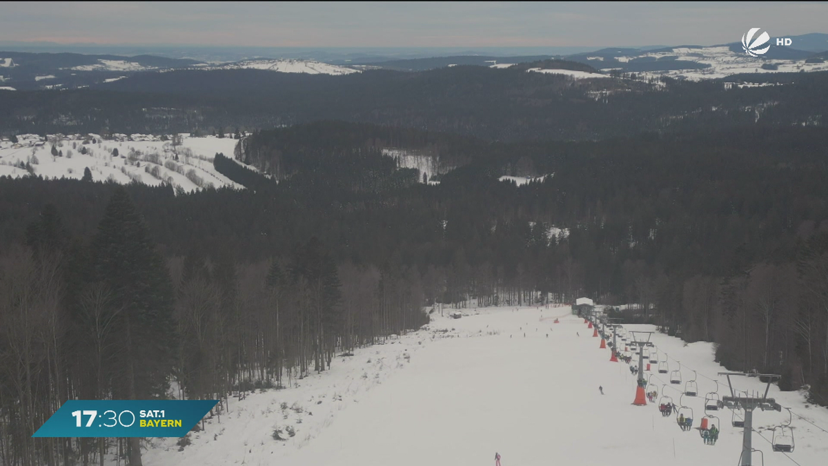 Schnee in Bayern: Perfekte Bedingungen für Wintersportler