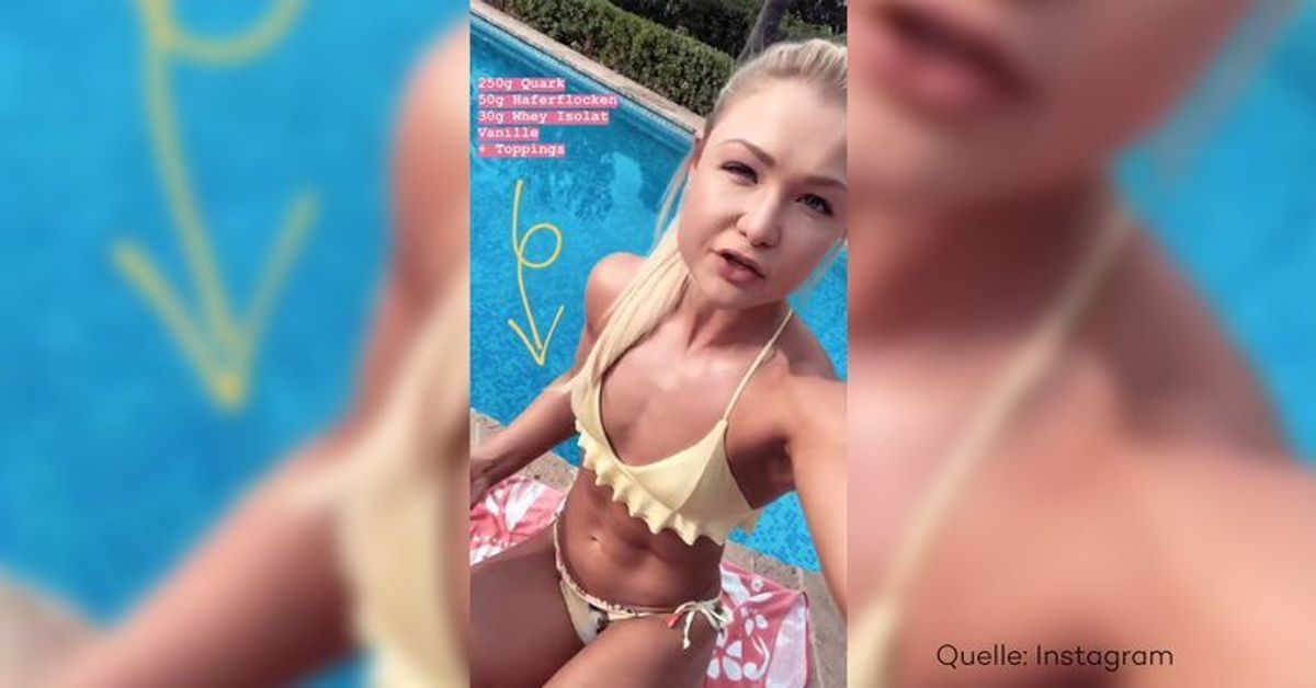 Sophia Thiel: XXL-Ausschnitt im mega knappen Bikini