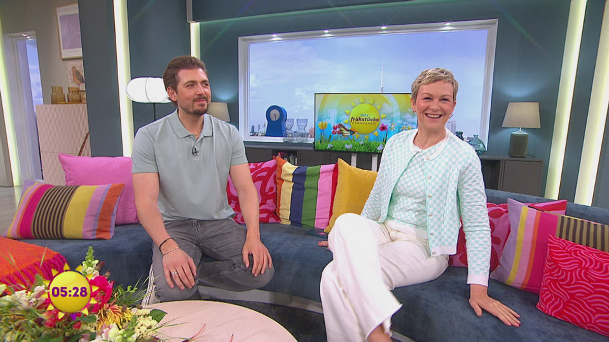 Guten Morgen beim "SAT.1 Frühstücksfernsehen"