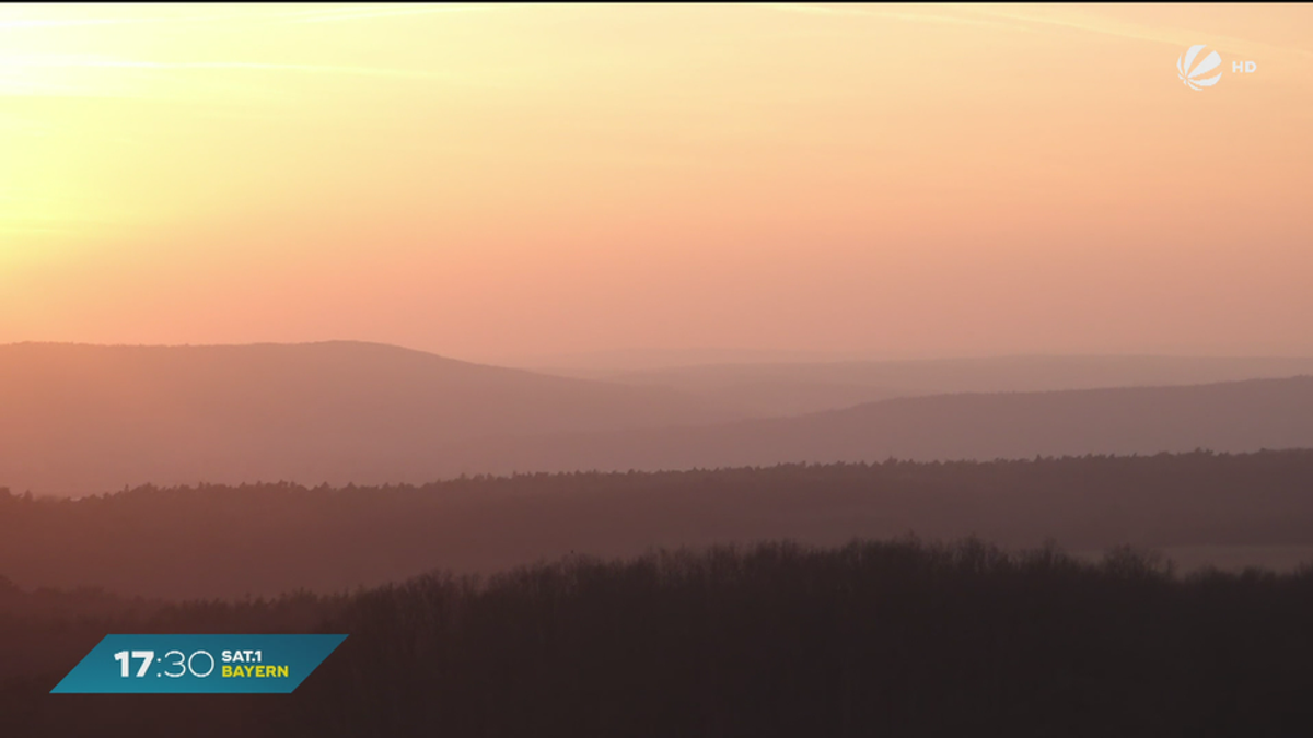 Wetter-Spektakel in Bayern: Sahara-Staub färbt den Himmel rot