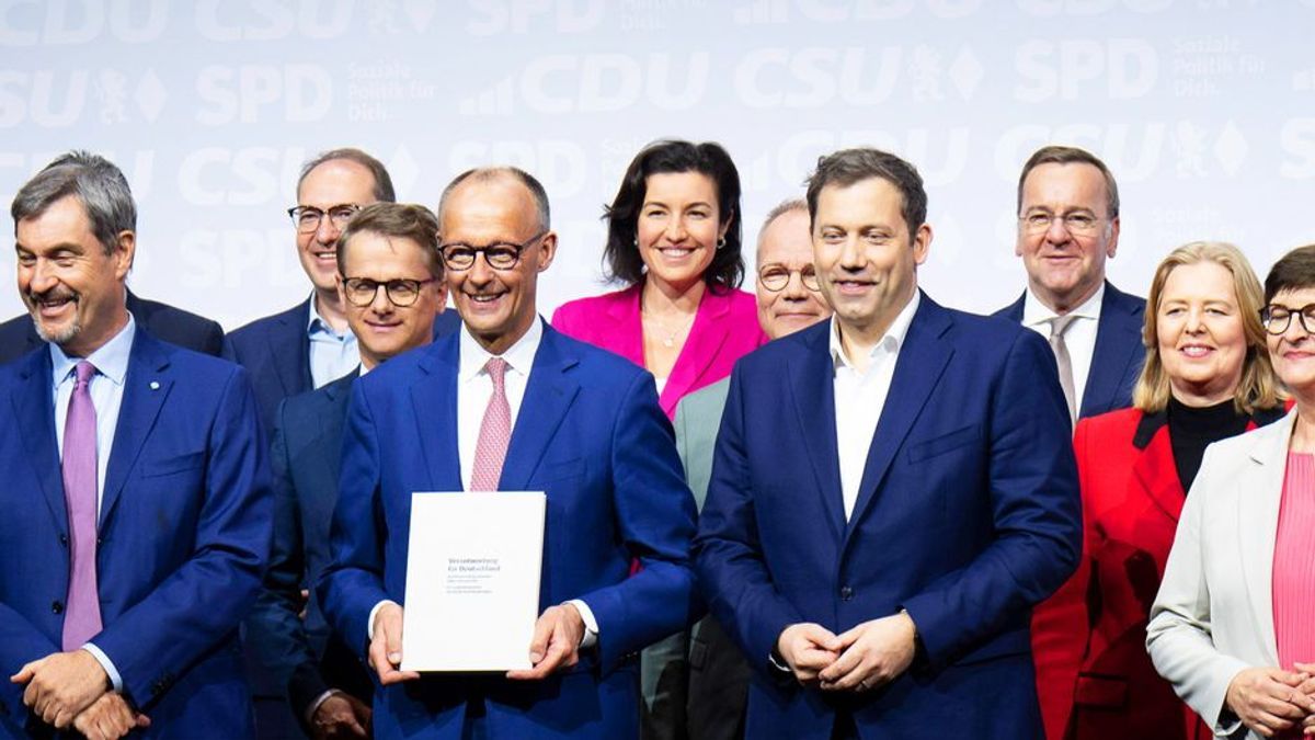 Schwarz-Rot: Koalition besiegelt