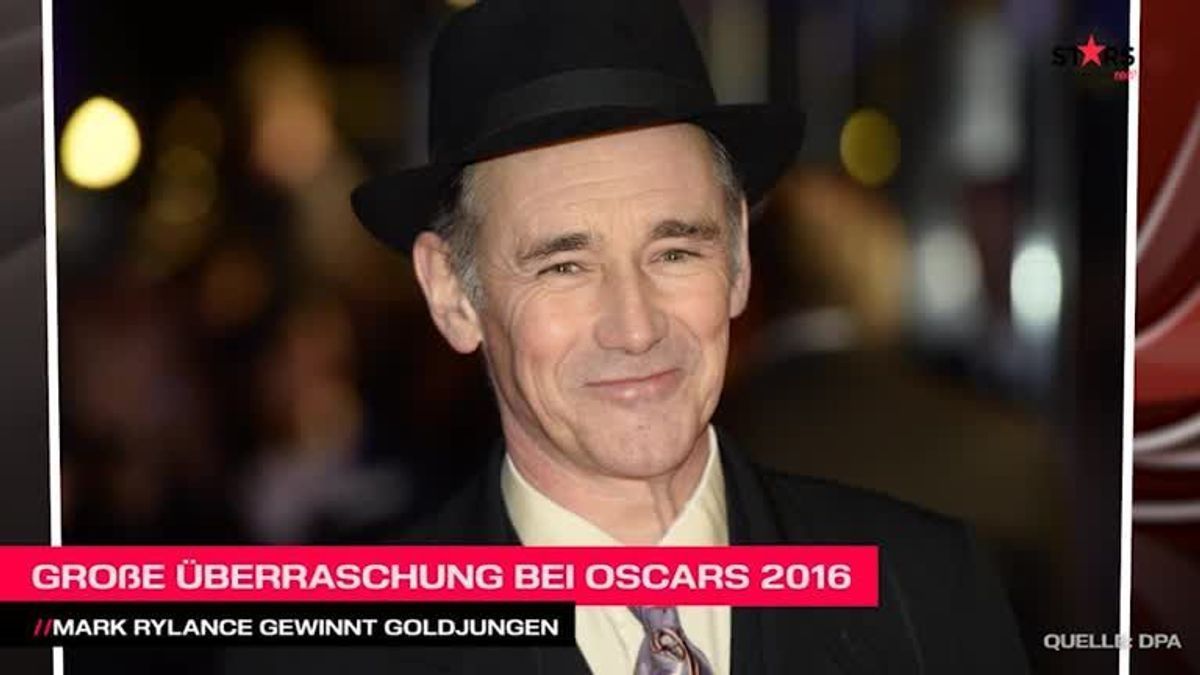 Oscars 2016: Mark Rylance gelingt die große Überraschung