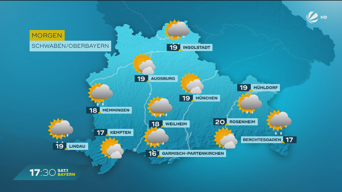 Das Bayern-Wetter vom 23.09.2024: Herbsteinbruch in Bayern?