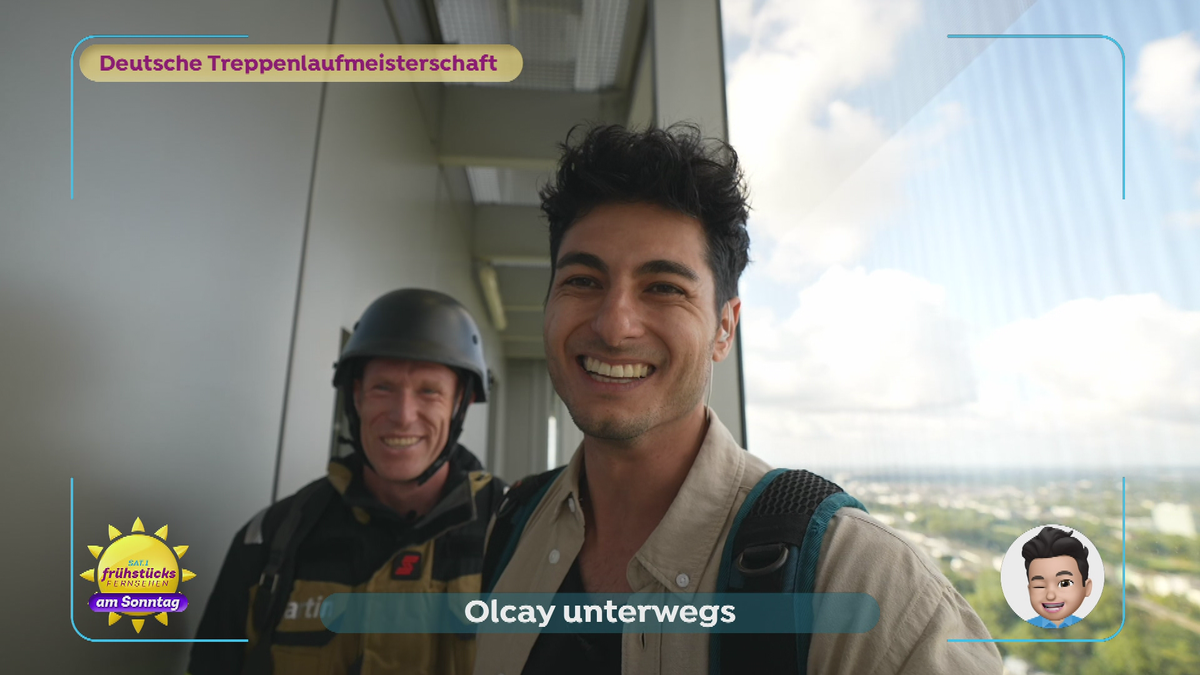 Olcay unterwegs: Deutsche Treppenlaufmeisterschaft