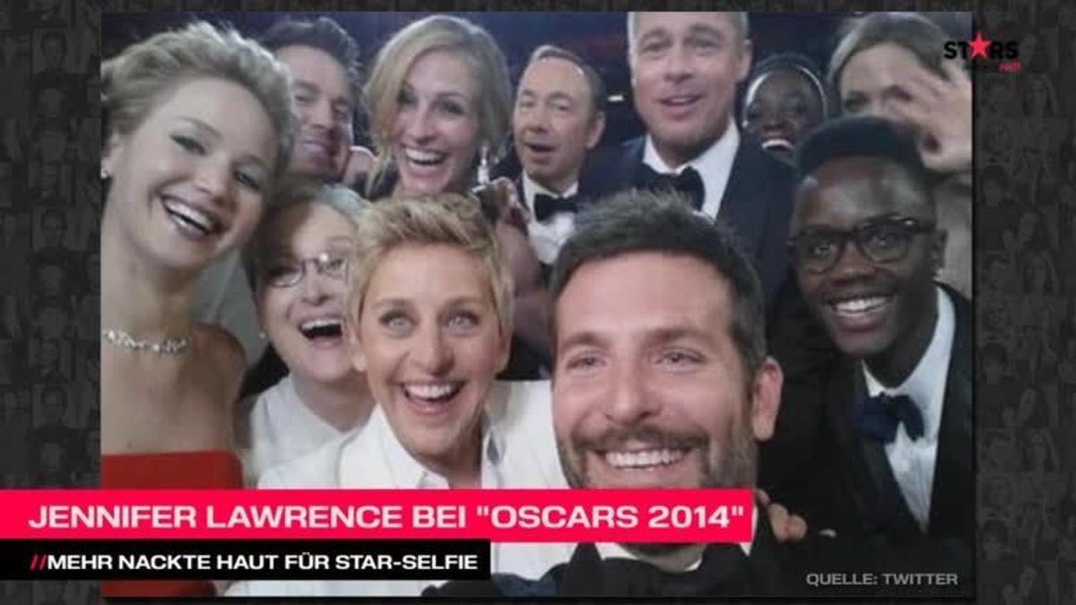 Jennifer Lawrence: Mehr nackte Haut für "Oscars ® 2014"-Selfie
