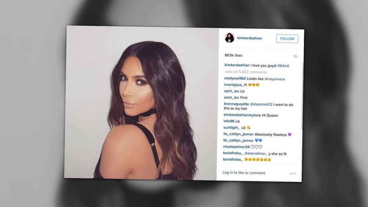 Kim Kardashian bedankt sich mit sexy Foto