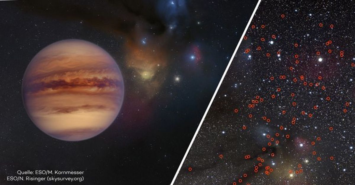 Ohne Stern: Astronomen entdecken Hunderte Einzelgänger-Planeten