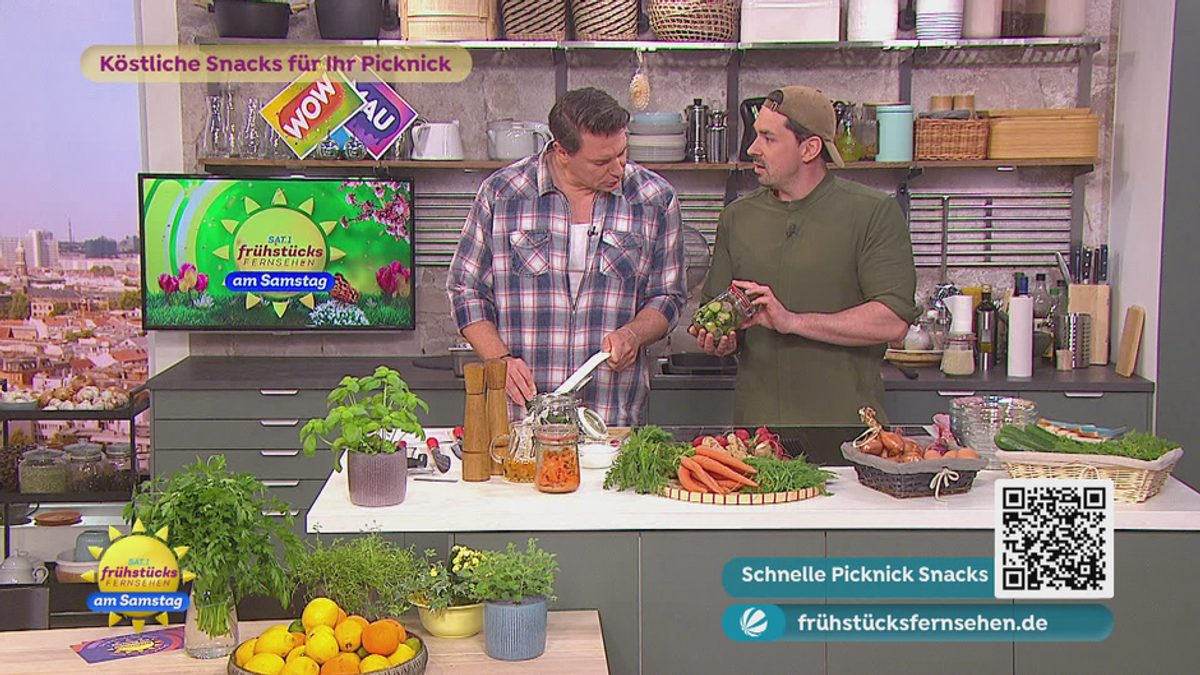 Köstliche Snacks für das Picknick mit Tim Armann