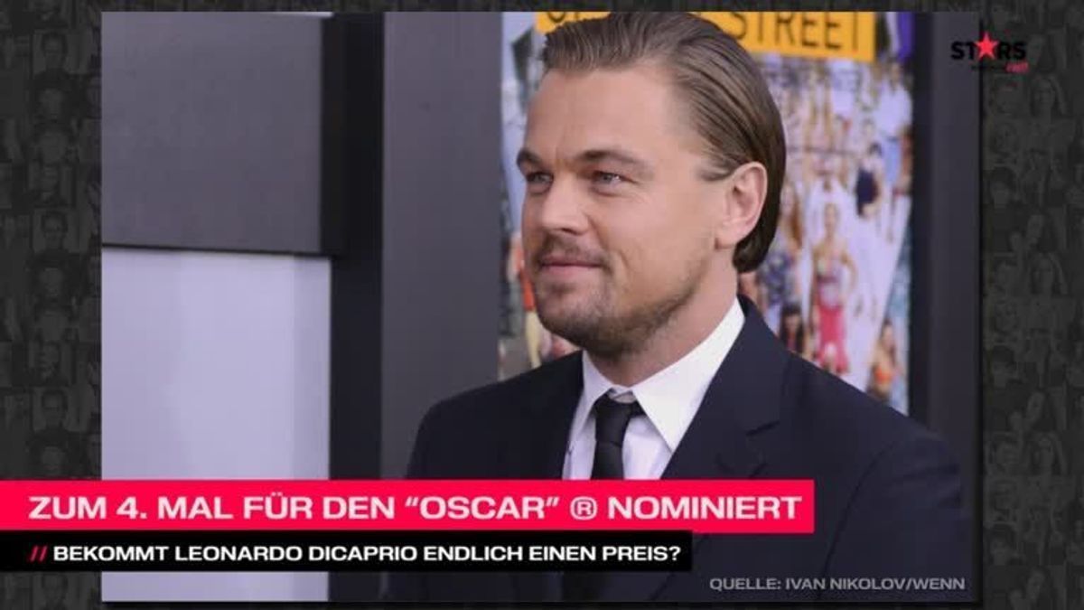 Oscars 2014: Leonardo DiCaprio mit neuer Chance