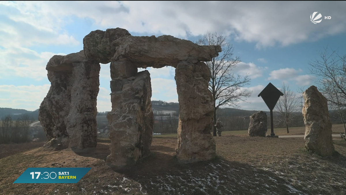 England-Feeling in Tiefenpölz: Stonehenge-Nachbau in Franken