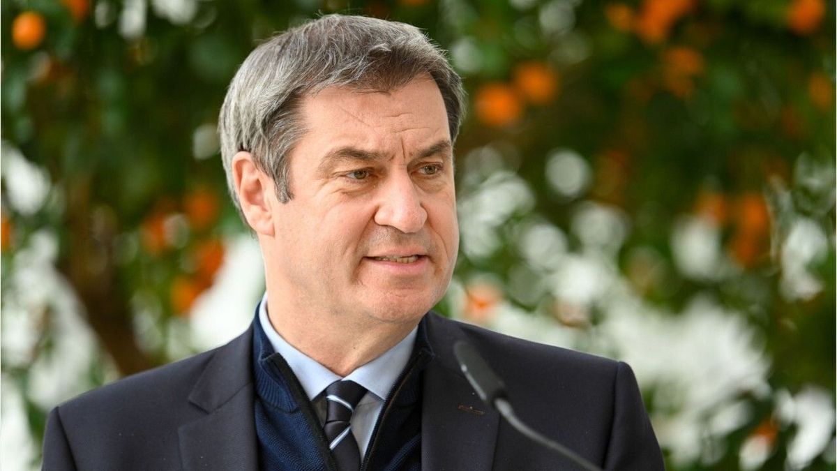 Bayerns Ministerpräsident Markus Söder: Dringende Forderung an Kanzleramt