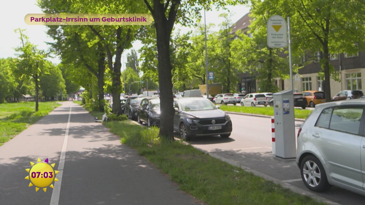 Parkplatz-Irrsinn um Geburtsklinik