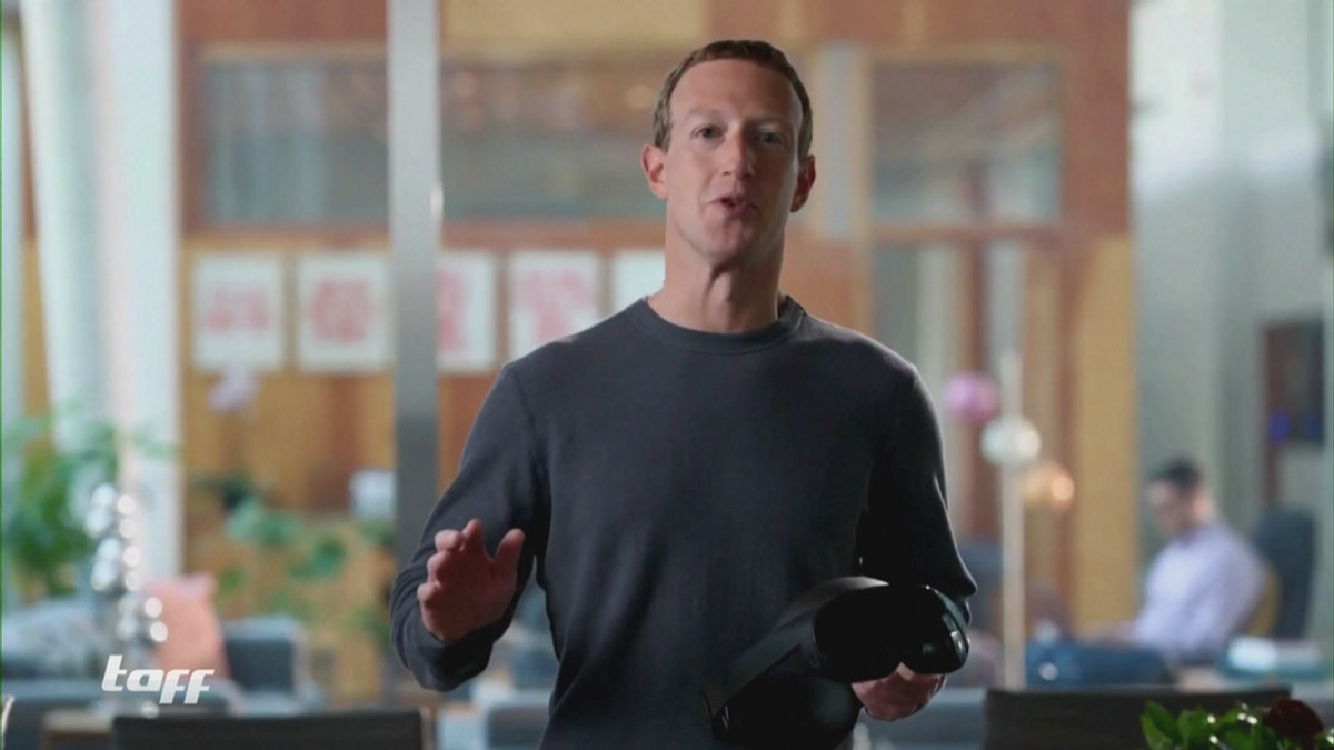 Mark Zuckerberg lästert über Apples neue VR-Brille