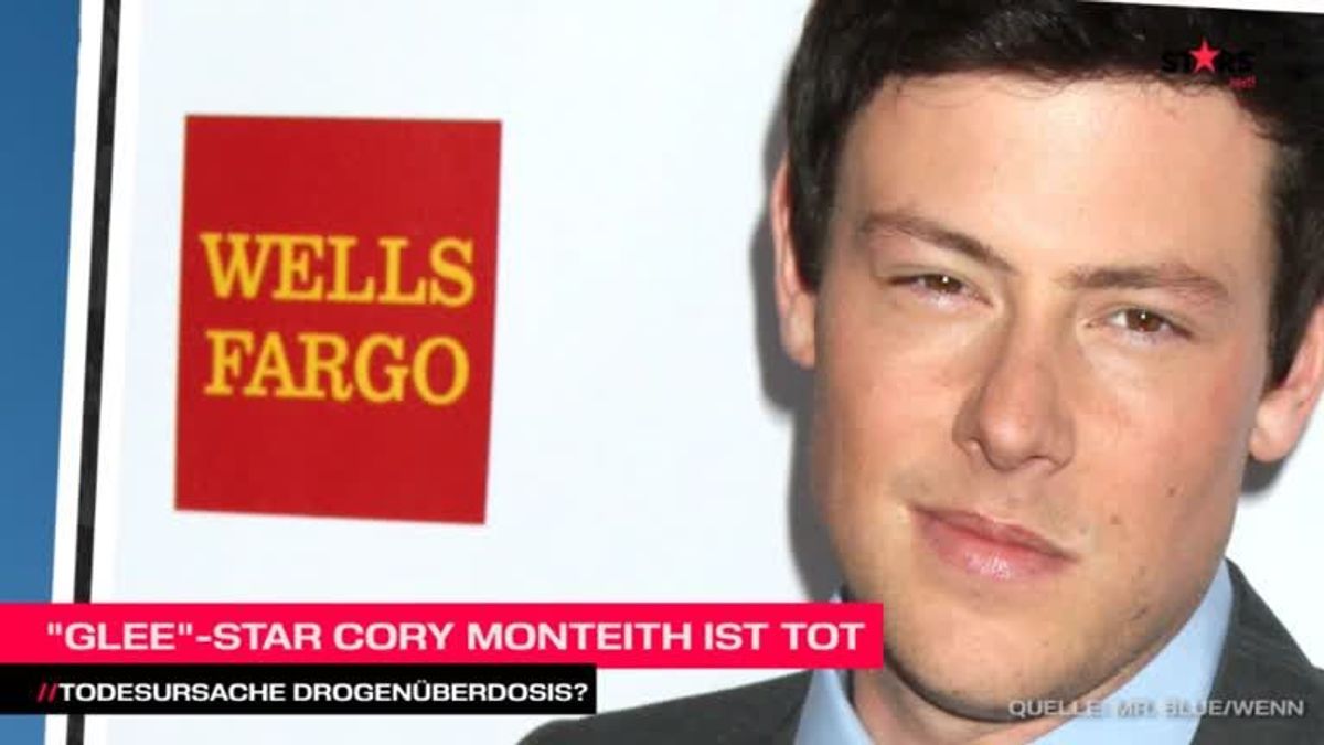 "Glee"-Star Cory Monteith ist tot