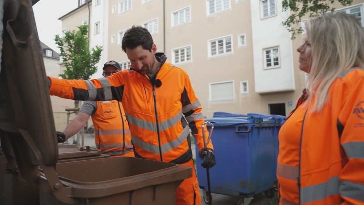 Die Biomüll-Kontrolle: "Da ist selbst in der Plastiktüte noch Plastik"