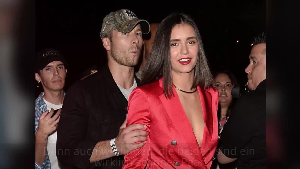 Erwischt! Verlassen Nina Dobrev und Glen Powell hier etwa gemeinsam eine Party?