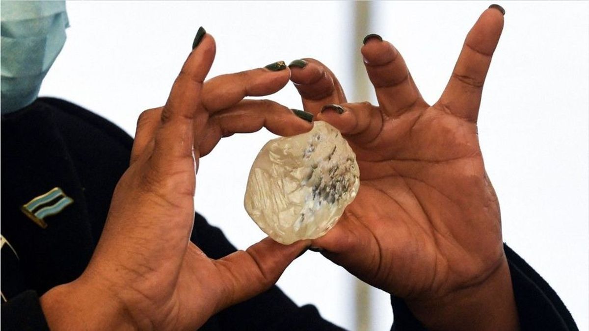 Drittgrößter Diamant der Welt in Botswana gefunden