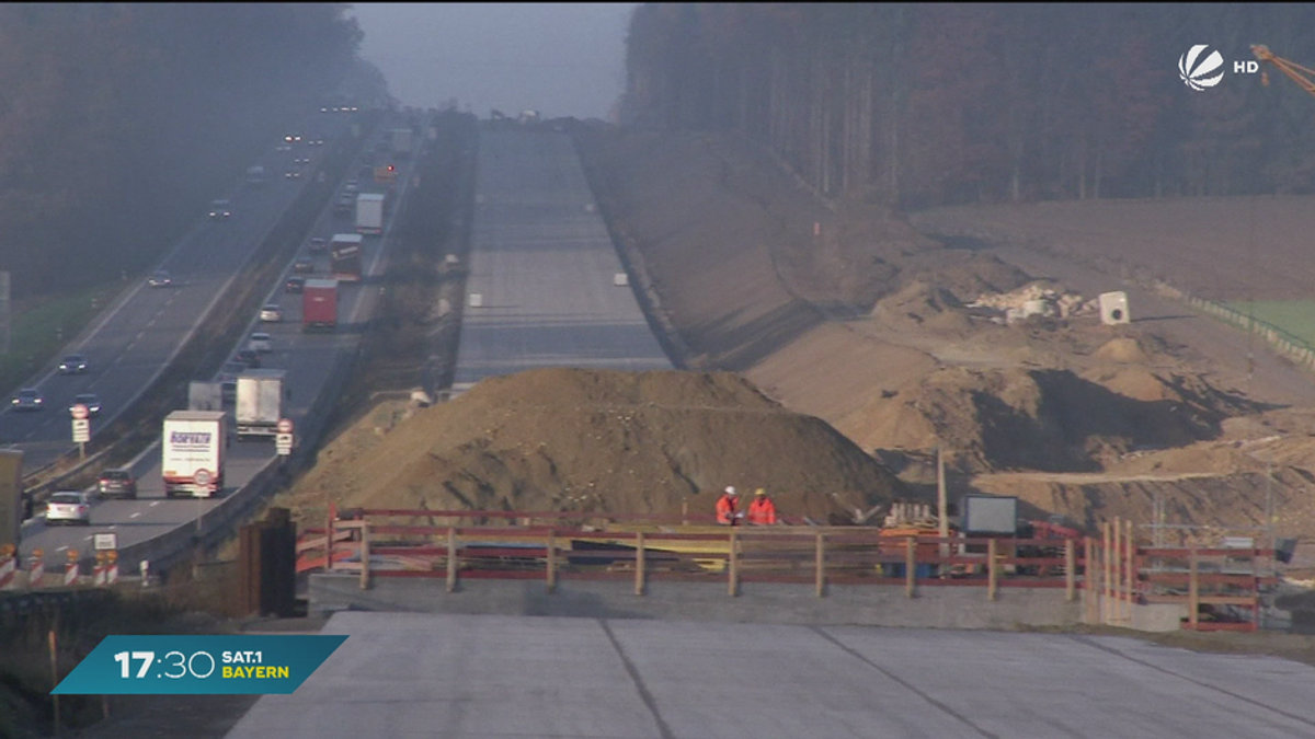 Autobahnen in Bayern: Sanierungen bald notwendig