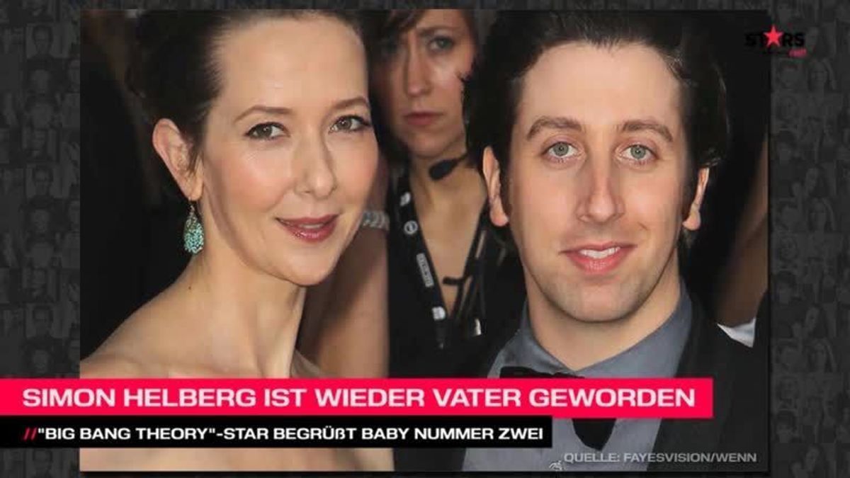 TBBT-Star Simon Gelberg ist zum zweiten Mal Vater geworden