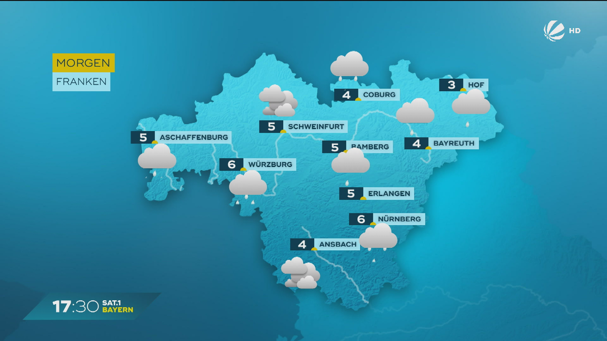 Das Bayern-Wetter vom 02.12.2024: Glätte in Bayern