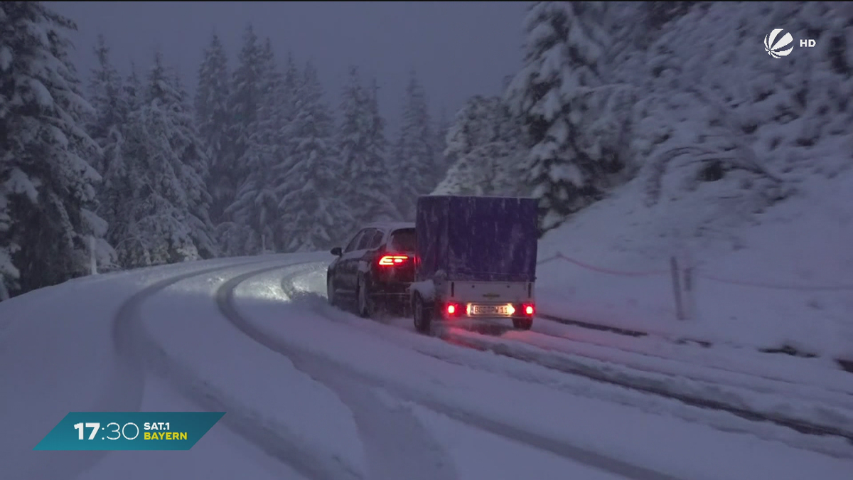 Starkregen und Schnee: Das erwartet Bayern am Wochenende