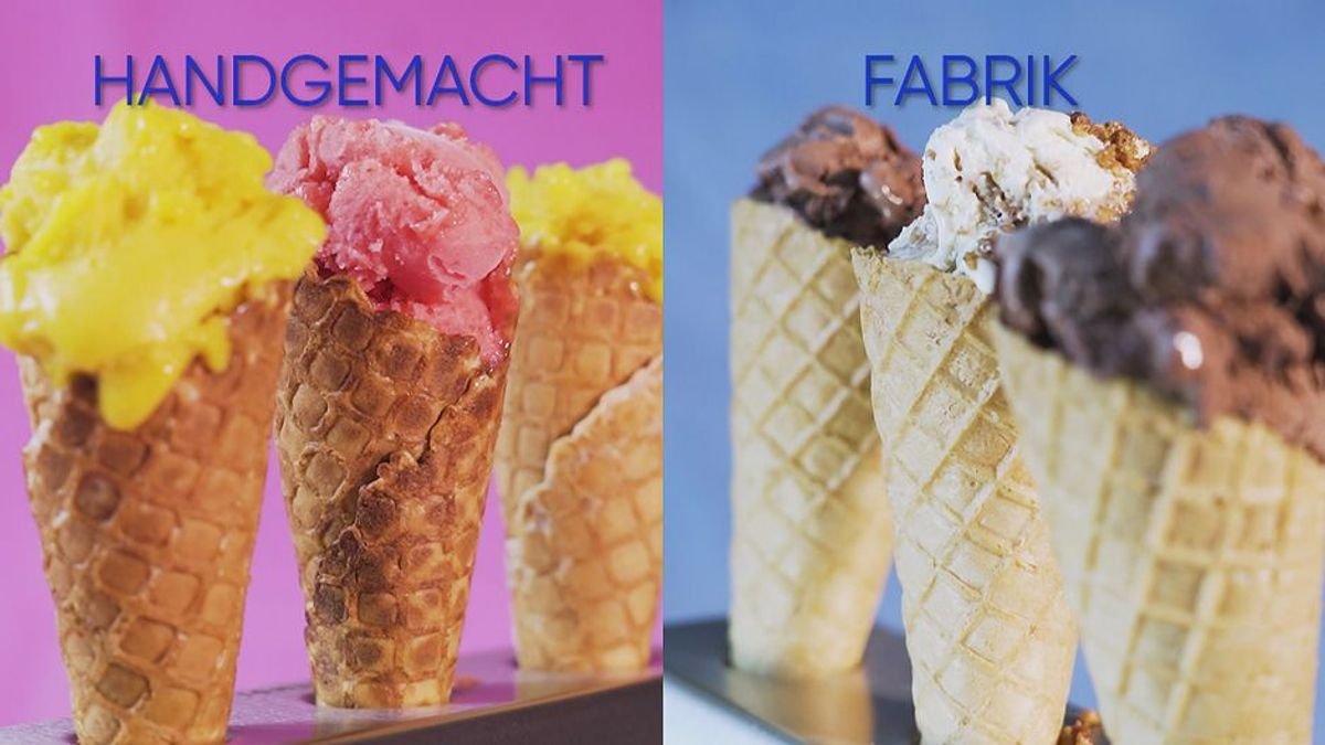 Waffel, Tüte oder Hörnchen: Eisdiele vs. Großproduzent