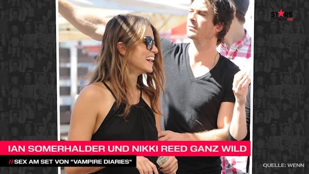 Hat Ian Somerhalder Sex am Set von Vampire Diaries?