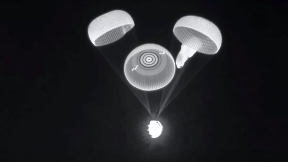 Fallschirm-Problem: Schrecksekunde bei Astronauten-Rückkehr von ISS