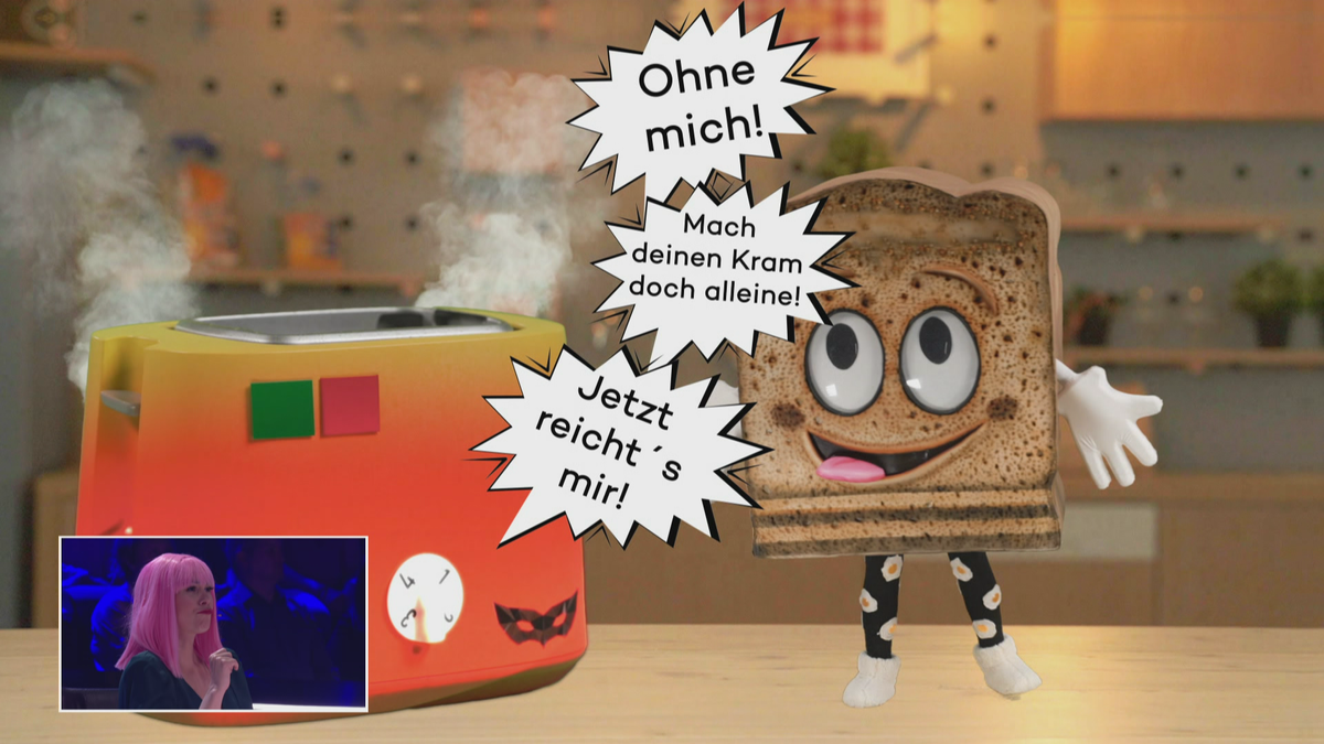 Dicke Luft zwischen dem Toast und dem Toaster!