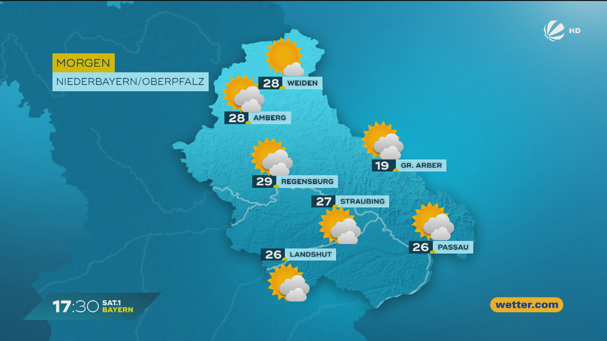 Das Bayern-Wetter vom 19.08.2025: Vorerst letzter schöner Tag?