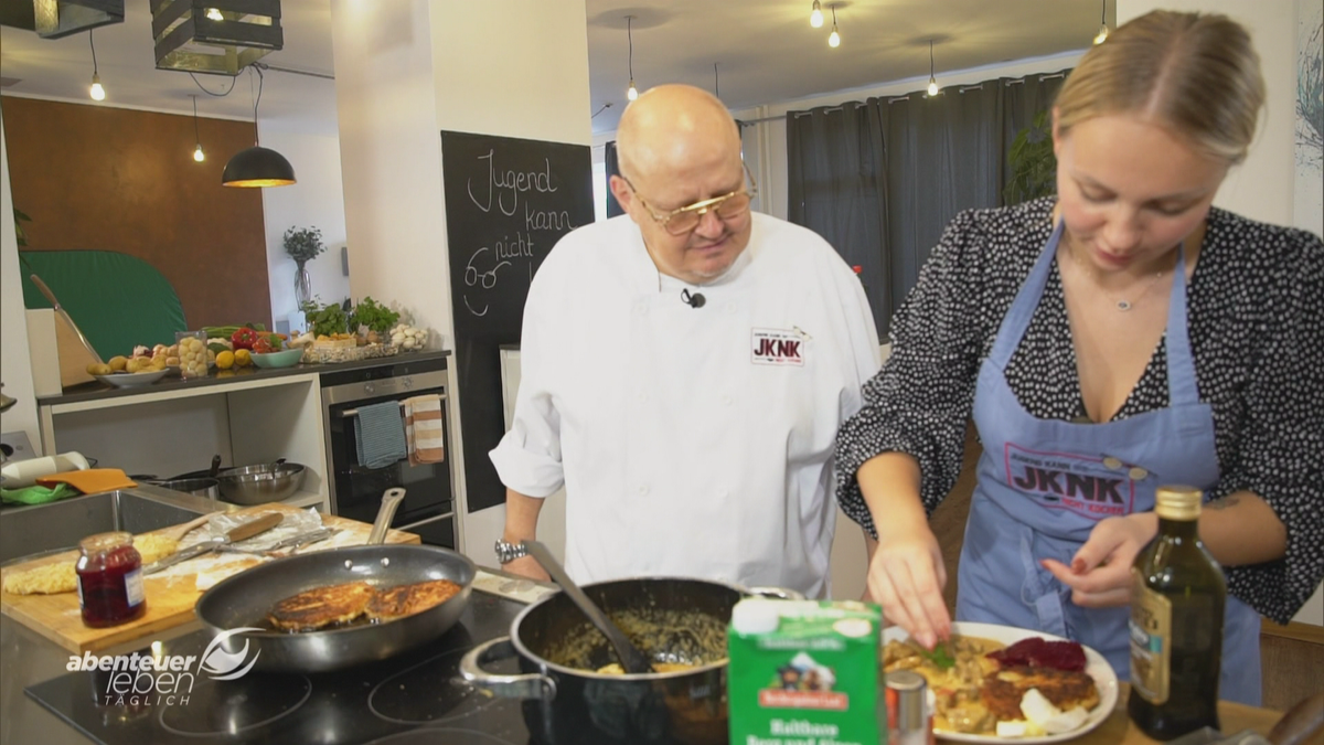 Junge Leute können nicht kochen? Wird Koch Achim heute seine Meinung ändern?