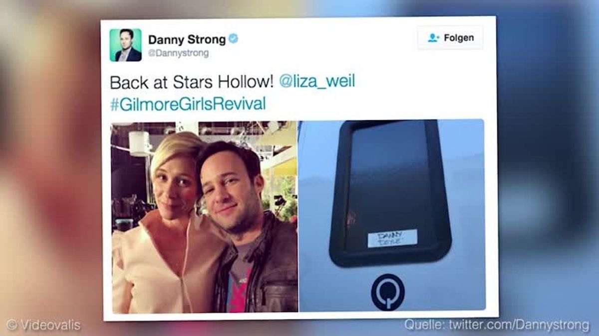 Gilmore Girls: Liza Weil und Danny Strong als Paar am Set?