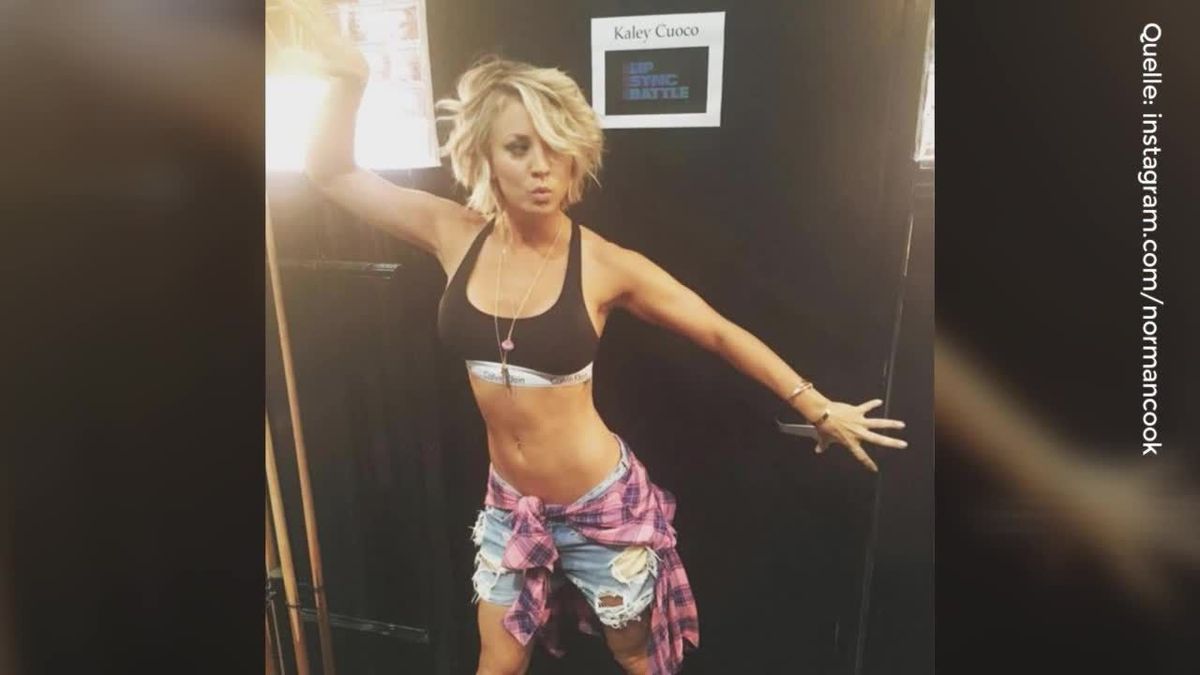 Fitness-Geheimnis! Auf dieses Workout schwört Kaley Cuoco