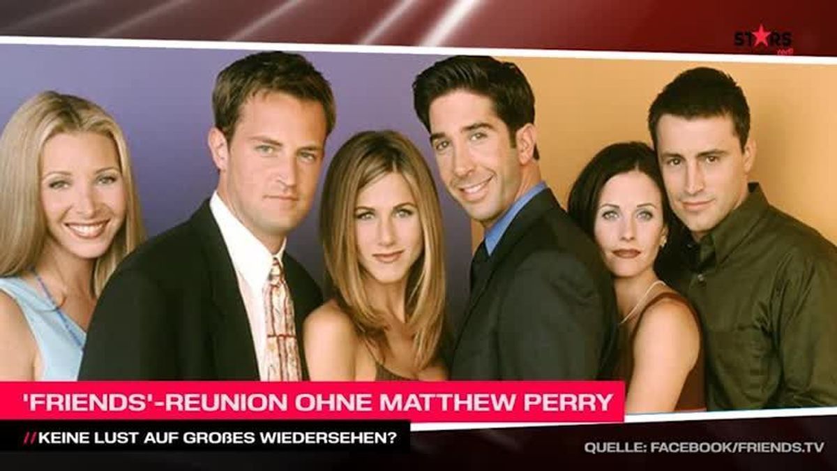 Friends-Reunion ohne Matthew Perry?