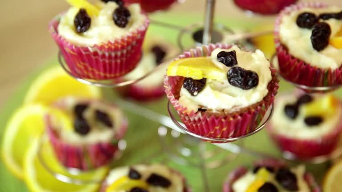 Tuttifrutti-Cupcake: Das Rezept zum Nachbacken