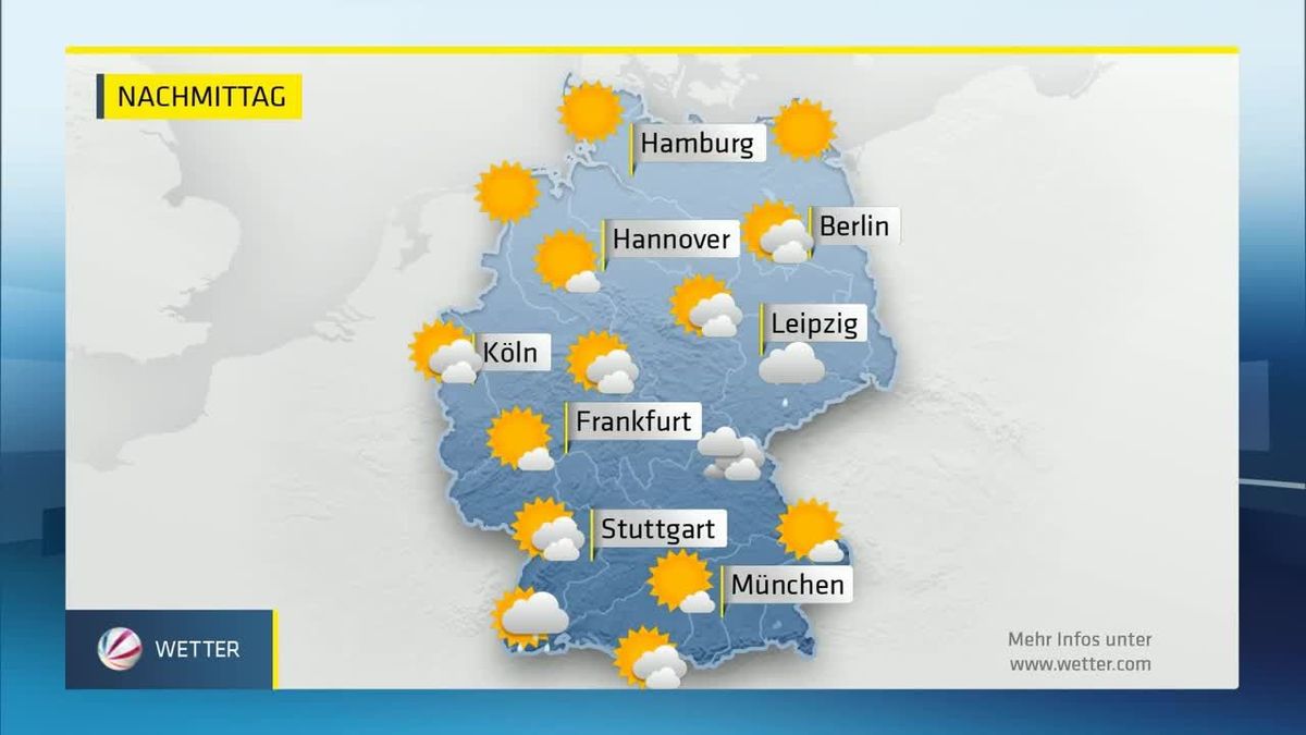 Das SAT.1-Wetter am 11.04.2016