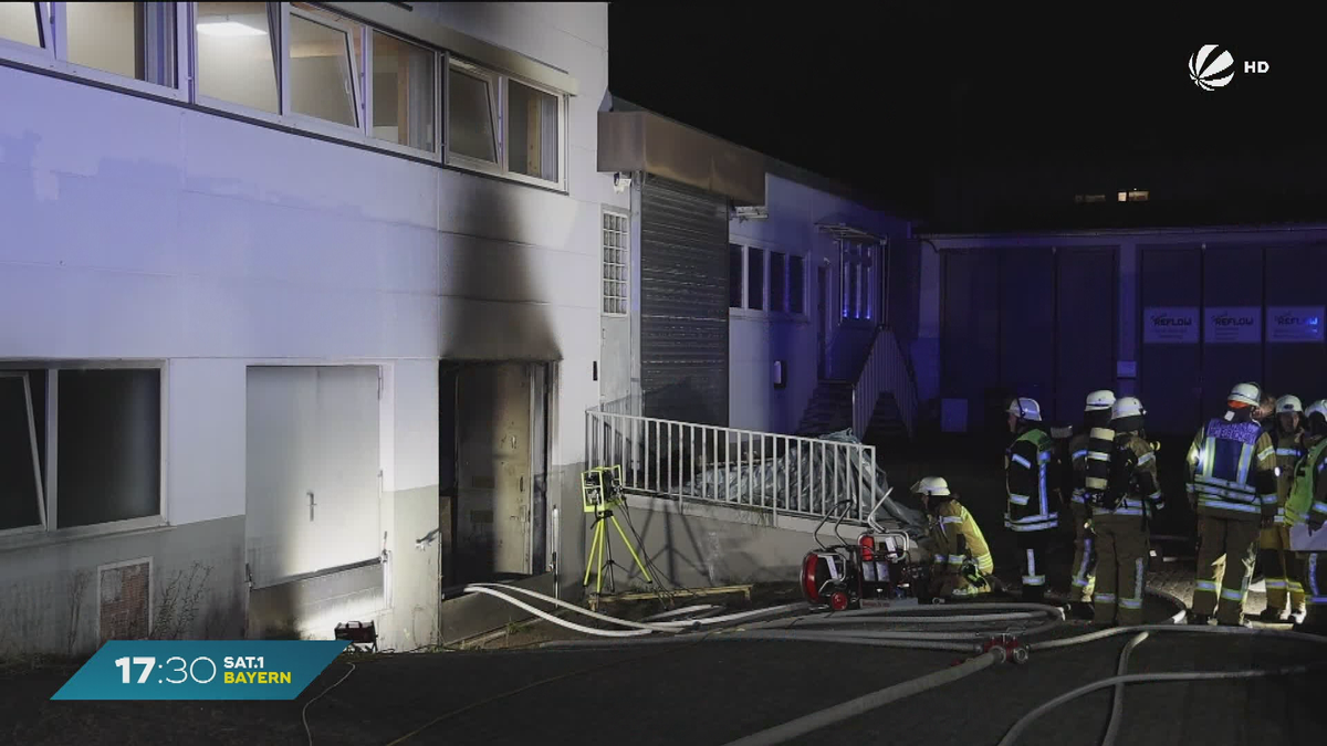Brand in Alzenau: Feuer in Fitnessstudio ausgebrochen