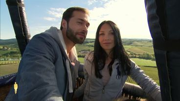 Heißer Dreier in der Limo (1)