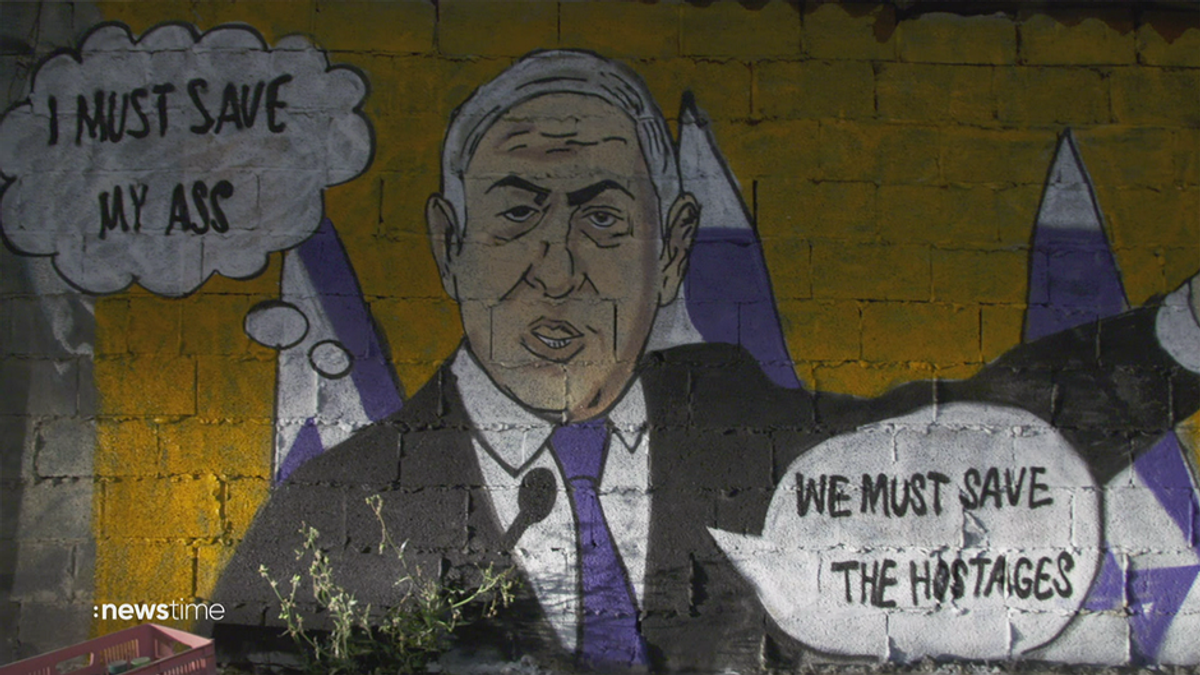 Israels Graffiti-Künstler setzen Zeichen gegen Netanjahus Politik