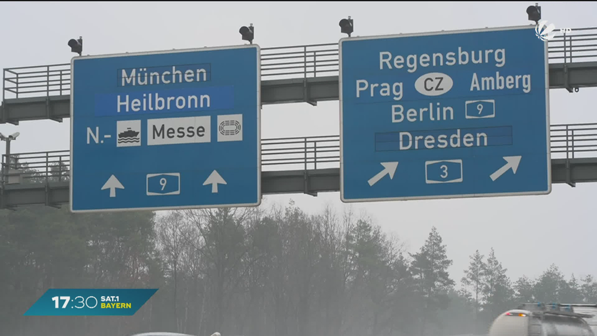 Vollsperre am Wochenende: Nürnberger Autobahnkreuz betroffen