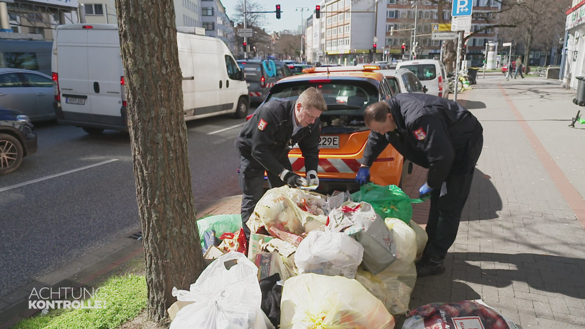 Abfallfahnder in Hannover