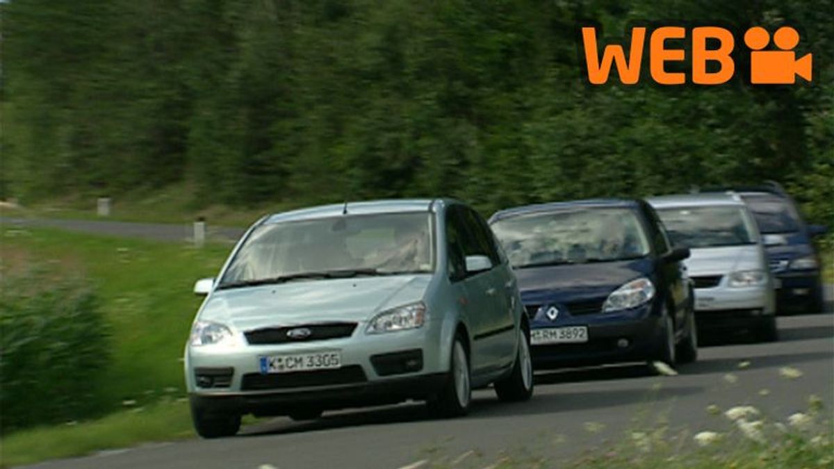 Renault Scénic, VW Touran, Opel Zafira, Ford Focus C-Max