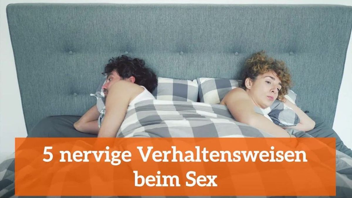 Diese fünf Dinge törnen Männer im Bett so richtig ab